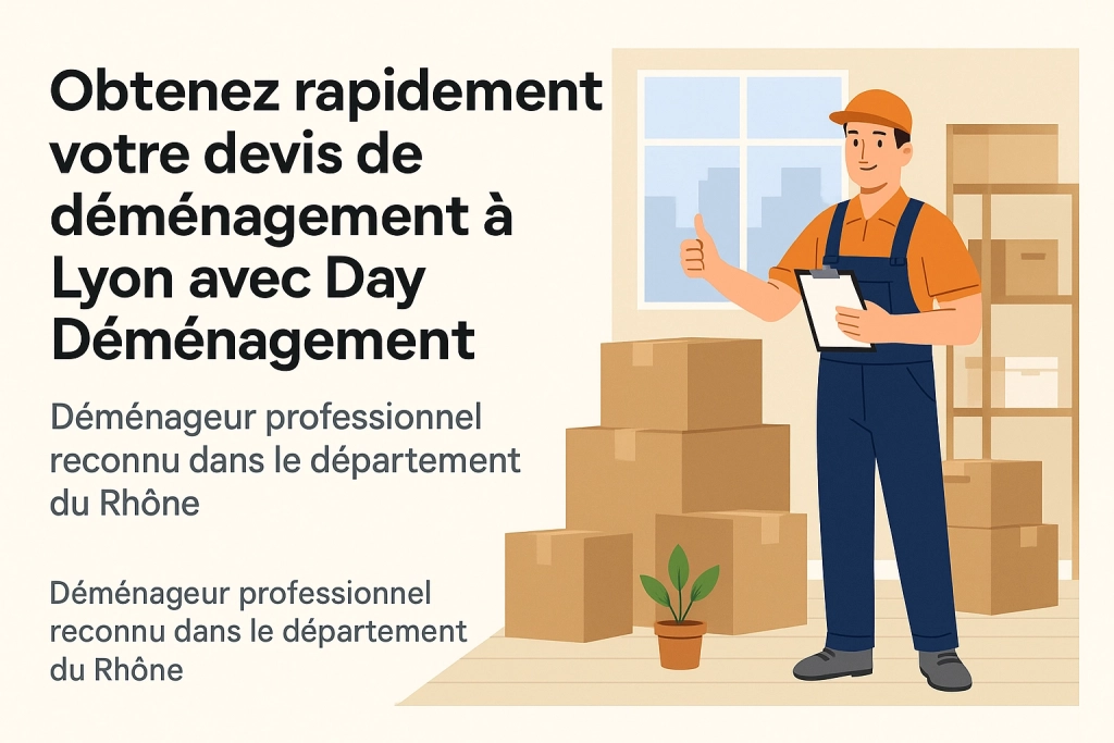 Obtenez rapidement votre devis de déménagement à Lyon en quelques étapes simples !